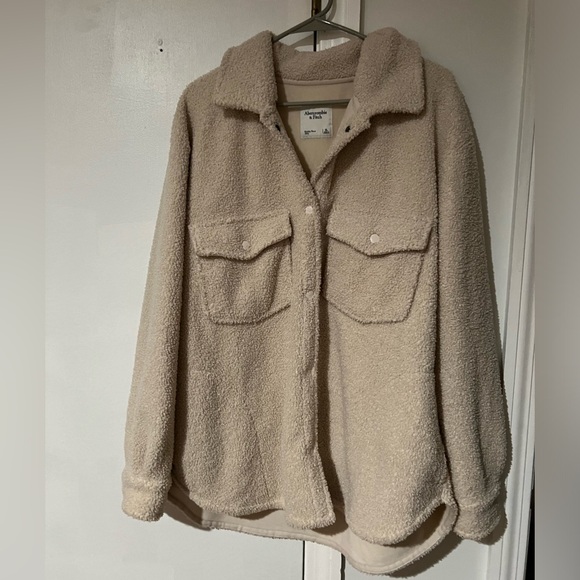 Abercrombie Sherpa Shacket XL - Picture 1 of 3